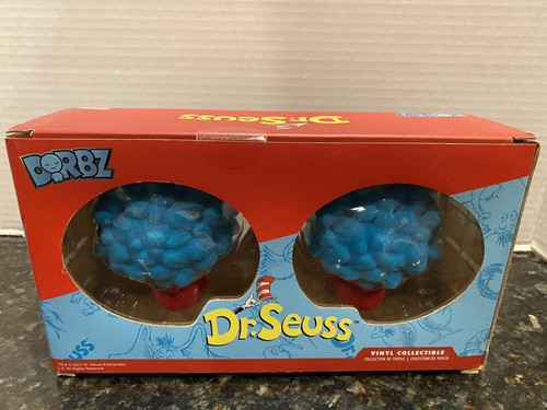 Funko DORBZ Dr. Seuss Thing 1 & Thing 2 Vinyl Collectible Exclusive Set New - Picture 4 of 7