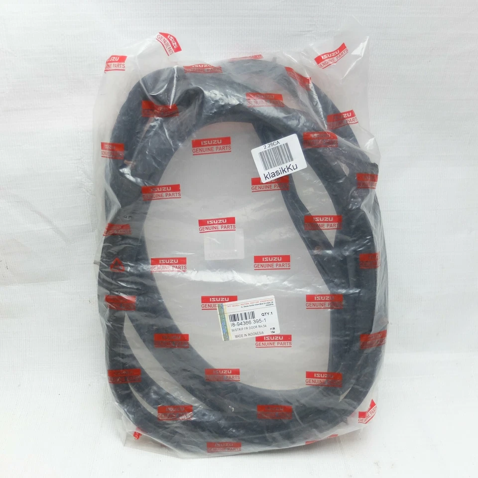 ISUZU Trooper 87-91 тип 5 дверей передняя дверь погодная полоска уплотнение резиновая RL пара - Изображение 2 из 4