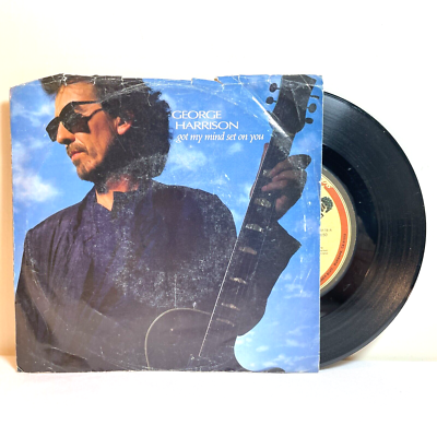 GEORGE HARRISON: GOT MY MIND SET ON YOU / LAY HIS HEAD (1987