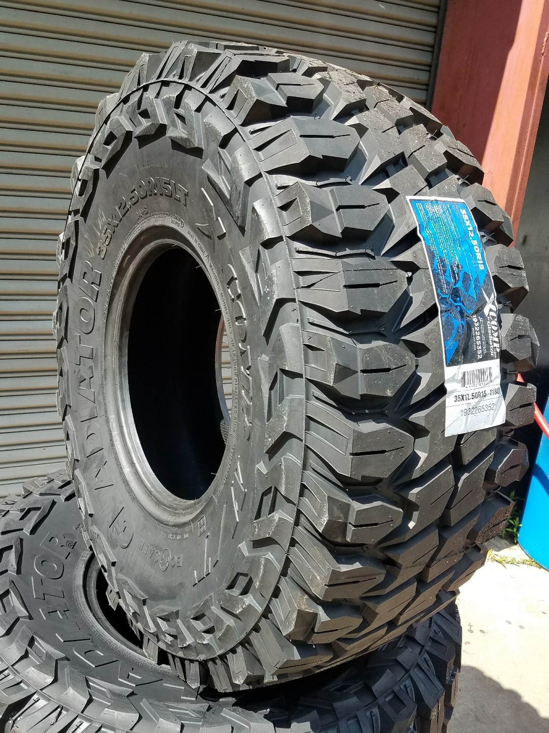 35x12.50X15 GLADIATOR XCOMP MUD TIRES NEW 10 PLY D LOAD ...