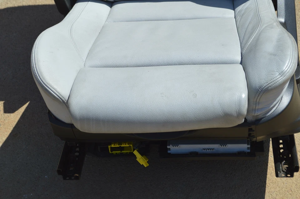 BMW X6M E71 2010-2014 asiento eléctrico delantero izquierdo lado del conductor cuero OEM Foto 3 de 4