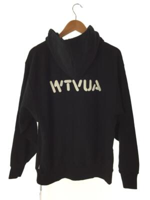 WTAPS 20ss Outrigger Haif Zip Sweat Hoodie Black Cotton