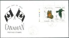 🍁Canada  #1563-64    "MIGRATORY WILDLIFE"   Brand New 1995 Special Event Cachet