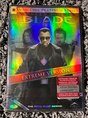 BLADE TRINITY 2 DISC EXTREME VERSION DVD FACTORY SEALED SNIPES & REYNOLDS