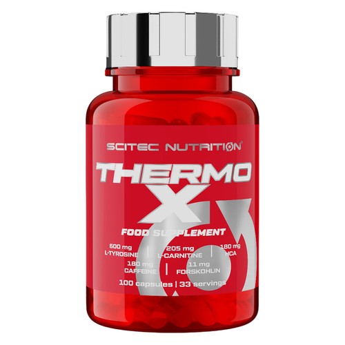 SCITEC THERMO X - 100-300 Kapseln - Shredded Look, Strong Fatburner, Abnehmen - Bild 9 von 11