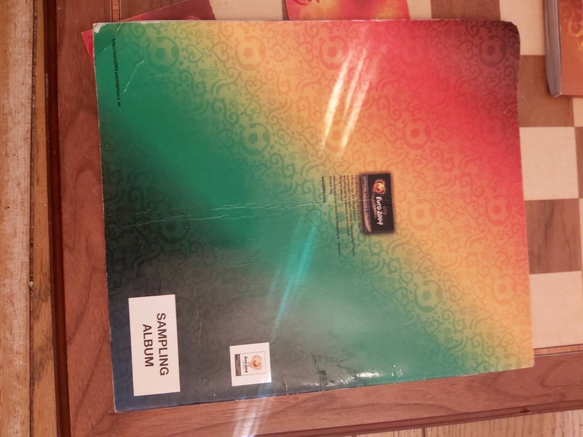 Euro 2004 Official Programme + 4 Match Tickets - Fan Book