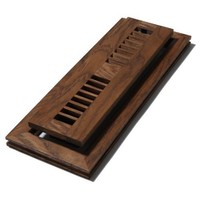 Decor Grates Wlfh212-s 2-inch By 12-inch Wood Flush Mount Floor Register, Hickor Decor Grates Wlfh212-s 2-inch By 12-inch Wood Flush Mount Floor Register, Hickor