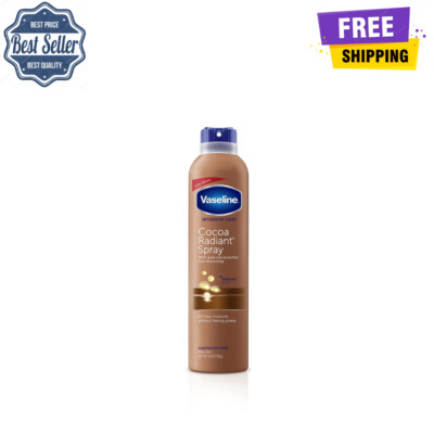 Vaseline Intensive Care Radiant Moisturizer Non Greasy Spray Body Lotion, 6.5 Oz