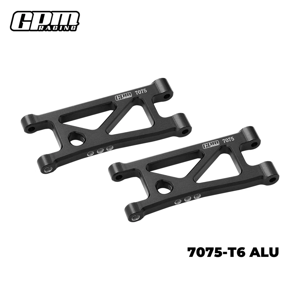 GPM 7075 Alloy Rear Lower Suspension Arms For ARRMA 1/16 Mojave Grom 1/12 Nascar - Image 2 of 4