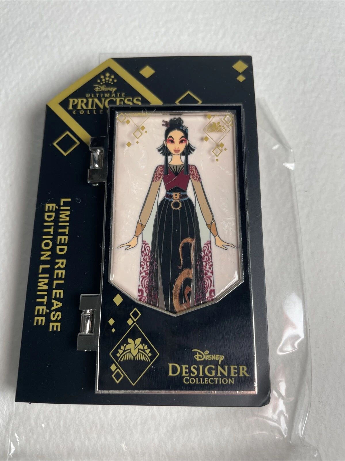 NIP Disney Designer Ultimate Princess Collection Pin Limited Release - Mulan