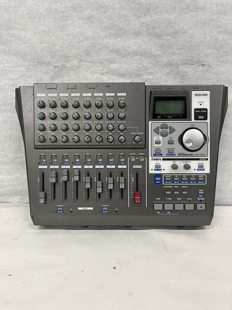 Tascam DP-01FX Digital Multi Track Recorder (FOR PARTS) | eBay