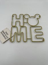 Disney: Mickey Mouse "Home" Trivet   J3 
