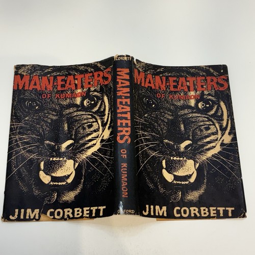 Man-Eaters of Kumaon (1946) | Jim Corbett | 1st US Ed HC w/ DJ | Oxford Press - Picture 21 of 24