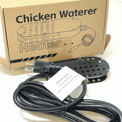 Bird bath de-icer 250watts 120 Volts Chicken Water Heater