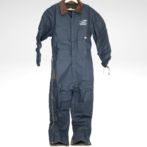 Dickies TV239 Insulated Duck Coveralls Men's Small Regular Navy Blue NWT - product listing photo
