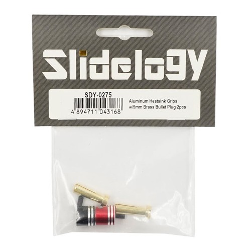 Slidelogy Heatsink Adjustable 5mm Brass Bullet Plug 2pcs #SDY-0275 - Picture 2 of 2