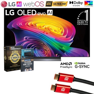 LG 42 inch OLED evo AI C6 4K Smart webOS TV (2026) w/ 1 YR Warranty Bundle