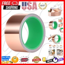 Versatile 2-Inch Copper Tape 33FT - Ideal for DIY Projects & Gardening Solutions