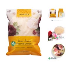 Silica Gel Flower Drying Crystals 5 LBS - Non-Toxic  Reusable Craft Solution