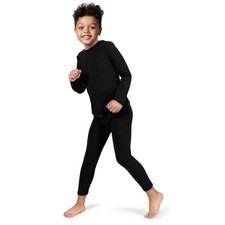 Rocky Thermal Underwear for Boys, Long Johns Fleece Lined Set, Shirt 