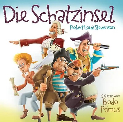 Gelesen Von Bodo Primus - Die Schatzinsel Von Robert Louis Stevenson [Audio CD]