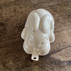 A VINTAGE PLASTIC RABBIT SHAPED JELLY MOULD.