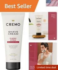 Refreshingly Cool 6 oz Shaving Cream for Men   Ultimate Smooth Shave Experience
