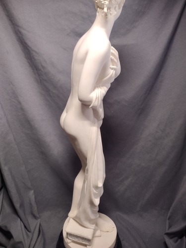 Vtg. Extra Large 25'' Venus Italica Nude Woman Statue Goddess Sculpture Italy - Picture 16 of 24