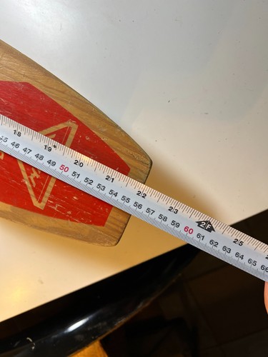 Skateboard vintage anni 60 60 legno legno PIEDE GOOFY Fort Worth TEXAS ruota acciaio - Foto 22 di 23