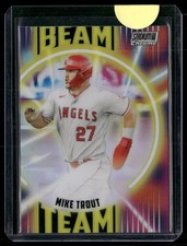 Mike Trout 2022 Stadium Club Beam Team #BT-6 Los Angeles Angels
