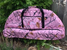 Pink Camo Youth Bow Case, Soft Side, Shady Lady Shooting