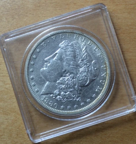 1880 O Morgan Silver Dollar AU