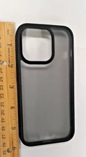 Spigen Phone Case for iPhone 14 PRO Frost Black. Shockproof. Ultra Hybrid