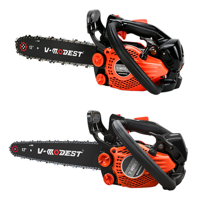 V-MODEST 2511 Top Handle Gas Chainsaw 12 INCH Bar 25cc 2-Stroke