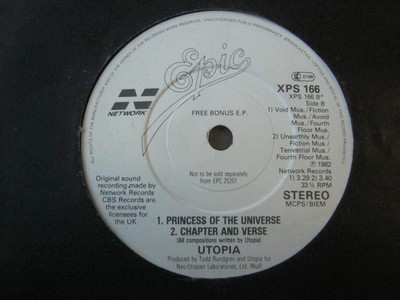 Utopia - Infrared And Ultraviolet/Forgotten But Not Gone/Private Hea - J16414z
