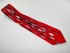 Men's STACY ADAMS NECKTIE Tie SUPREMATISM ART Ilya Chashnik Black Red White