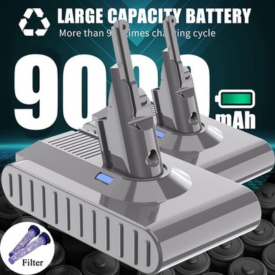 21.6V V8 Battery For Dyson V8 SV10 Battery Animal Absolute Vacuum Cleaner/Filter