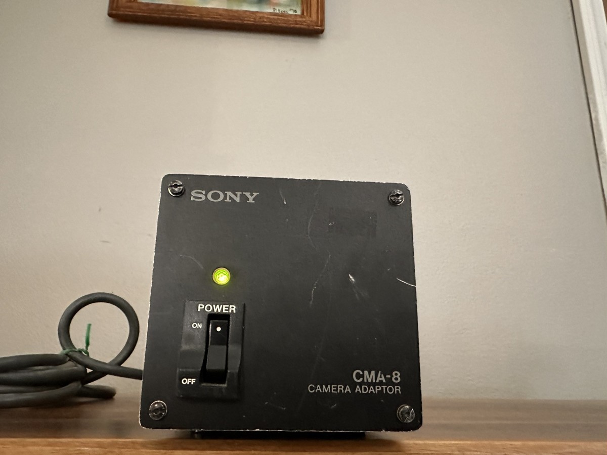 Sony CMA-8 Camera Adaptor DC 13V 5A Power Supply Turns On