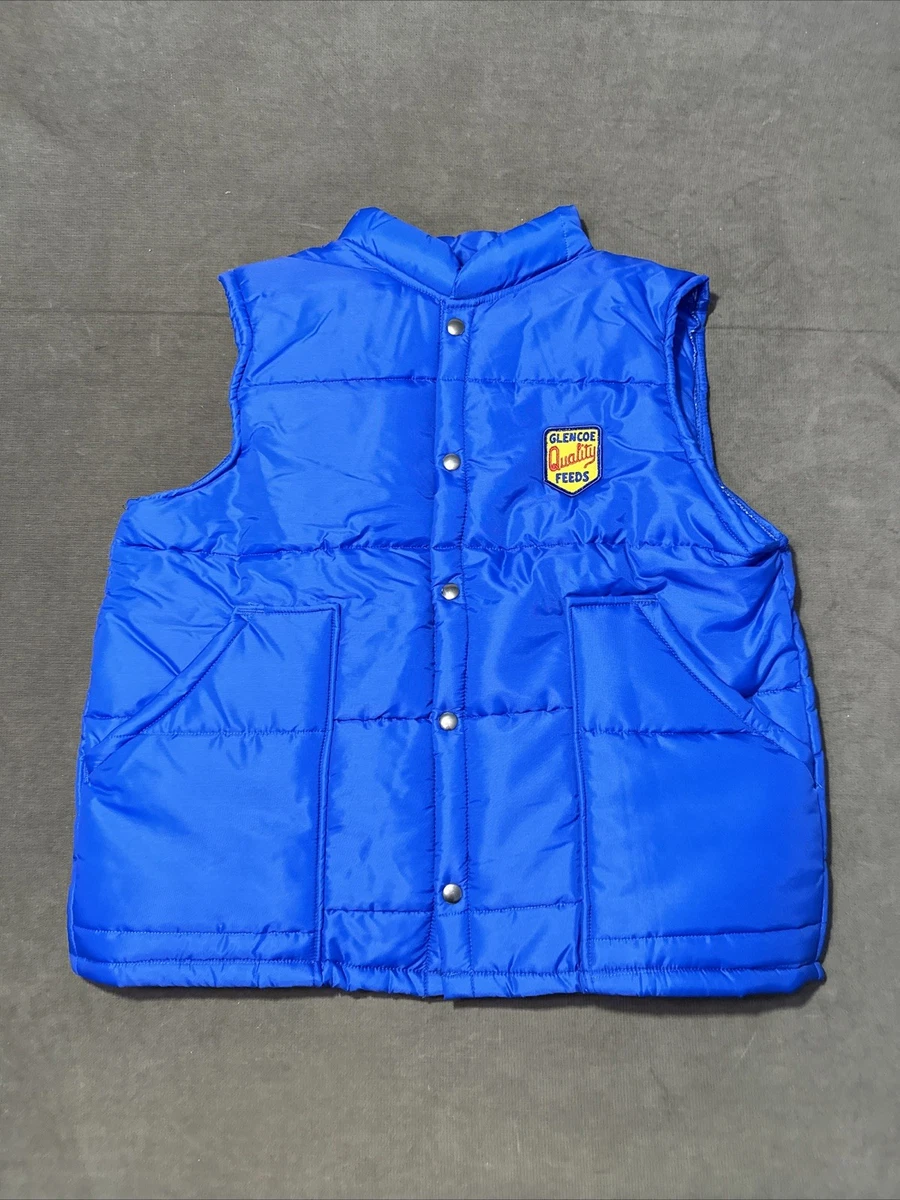 シンプソン　Swingster 中綿 vest navy Men's Navy Blue Vest | Holderness & Bourne