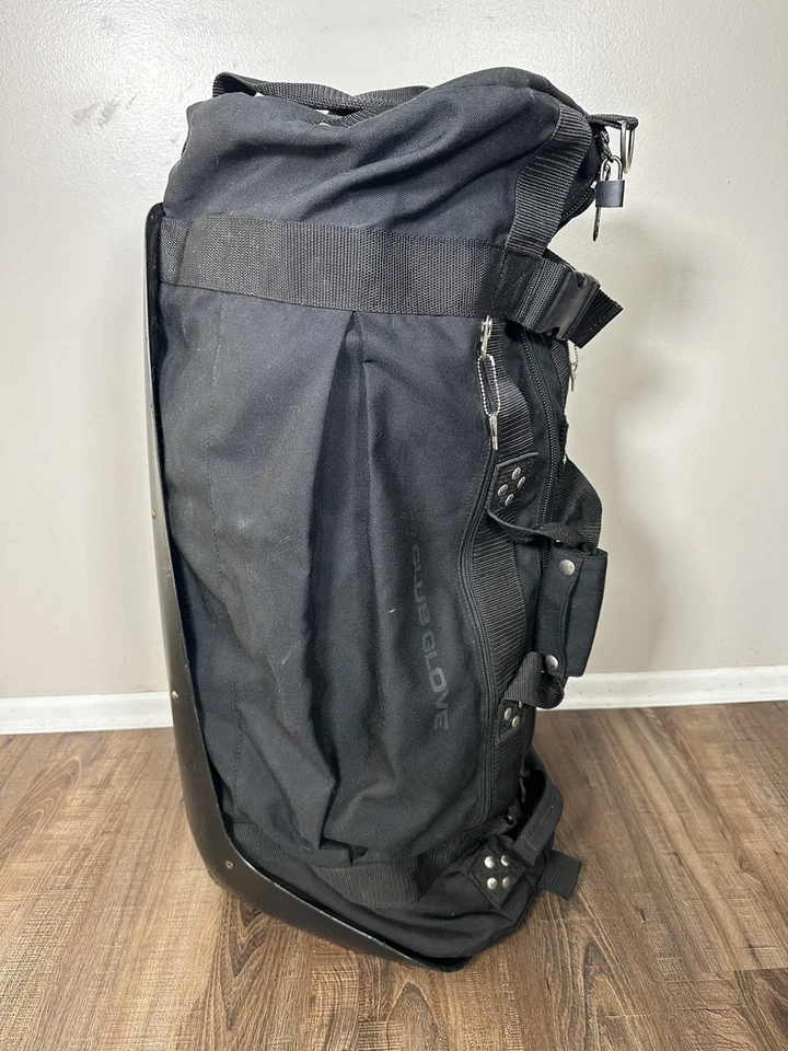 Bolsa de golf de viaje Club Glove MINI BOLSA DE LONA RODANTE ruedas bolsa negra Foto 4 de 4