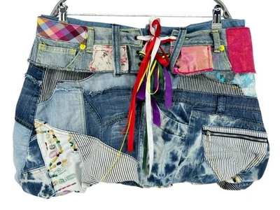 DESIGUAL Damen Kurzer Minirock Größe W34 - Bild 1 von 4