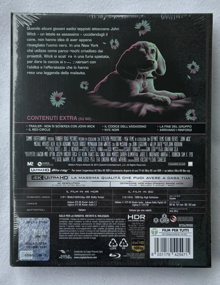 John Wick Titans of Cult Steelbook 4K UHD + Blu-ray Limited Collector EditionNEU - Bild 2 von 4