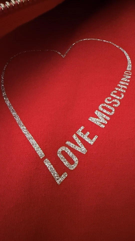 Love Moschino Red Jacket Size 10 - image 3 of 4