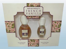 PARFUMS PARQUET'S FRENCH VANILLA EAU DE PARFUM SPRAY & EAU DE TOILETTE BOXED
