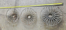 Vintage Genuine Wire Spoke Wheel Cover Baskets - Lot Of 4 - 14 Hubcap Frames Vintage Genuine Wire Spoke Wheel Cover Baskets - Lot Of 4 - 14 Hubcap Frames