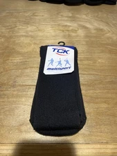 TCK Multisport Tube Socks Black Size Medium M 6-9, W 7-10
