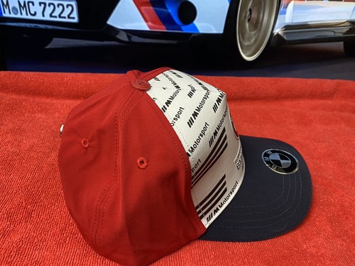 BMW MOTORSPORT RACING TEAM M5 TURBO X M MOTO GP GERMAN New OSFM Cap Hat White R - Picture 8 of 13