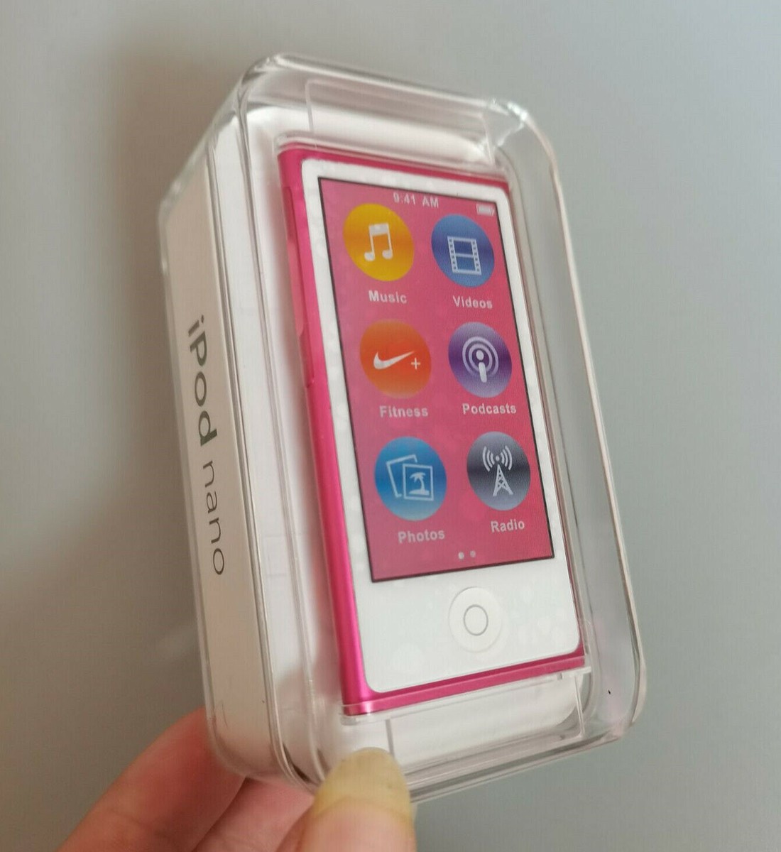 NEW Apple iPod nano 7th Generation Pink (16 GB) MP3 90days