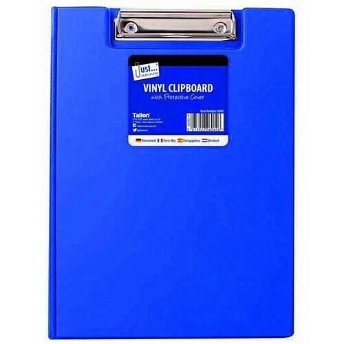 A4 Vinyl PVC Klemmbrett Ordner mit Klappabdeckung Top Qualität bunt - Bild 5 von 9