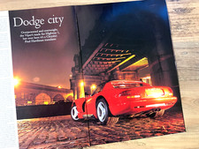 DODGE CHYRSLER VIPER 8.0 V10 - COLLECTIBLE ORIGINAL CLASSIC CAR ROAD TEST REVIEW